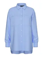 PIECES Blúzka 'PCMELIA'  svetlomodrá