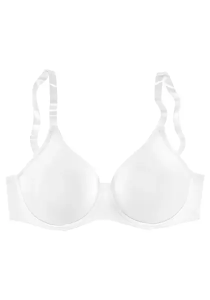 NUANCE Podprsenka  perlovo biela
