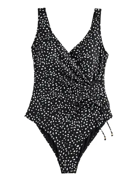 Next Jednodielne plavky  čierna / biela