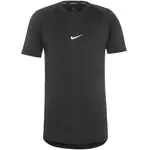 NIKE Funkčné tričko 'Pro'  čierna / biela