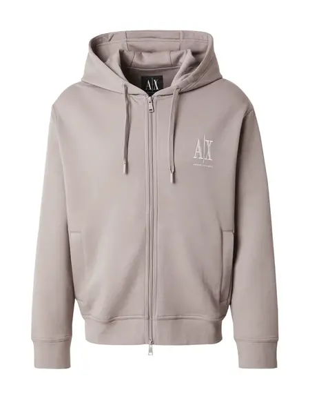 ARMANI EXCHANGE Tepláková bunda  béžová