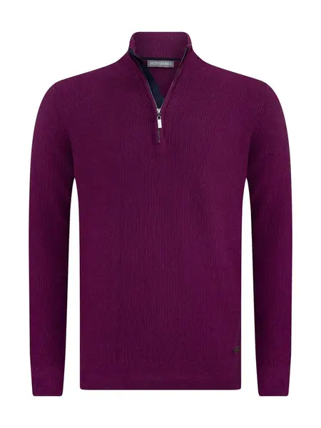 Jacey Quinn Sveter  námornícka modrá / farba lesného ovocia