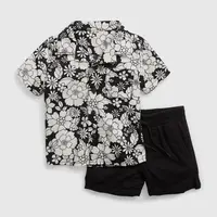 GAP Baby květovaný outfit set - Kluci