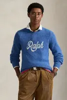 Svetr s příměsí vlny Polo Ralph Lauren modrá barva, 710979098