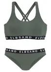 Elbsand Bikiny  kaki / čierna / biela