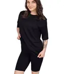 Pri Set of cotton t-shirt oversize shirt short leggings SPIREL