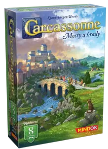 Carcassonne rozšíření 8: Mosty a hrady (2025) - Wrede Klaus-Jürgen