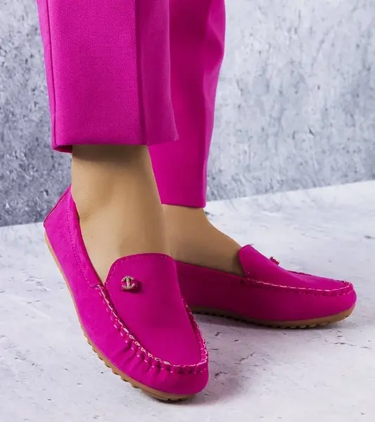 Gemre Pink loafers with leather insole Verrill