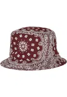 Bandana Print Bucket Klobouk třešeň/bílá