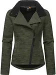 Ragwear Flisová bunda 'Saskie'  zelená / olivová