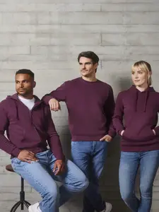 Burgundy men's sweatshirt Authentic Russell