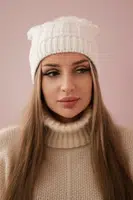 Kesi Fleecová čepice Marta K231 bílá