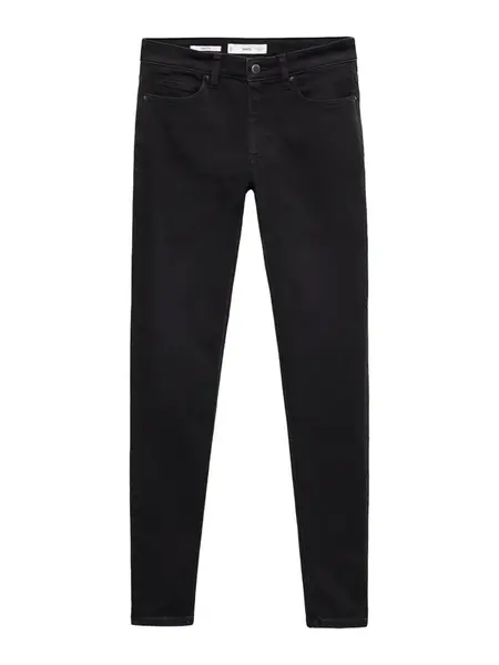 MANGO Džínsy 'NEWISA'  čierna