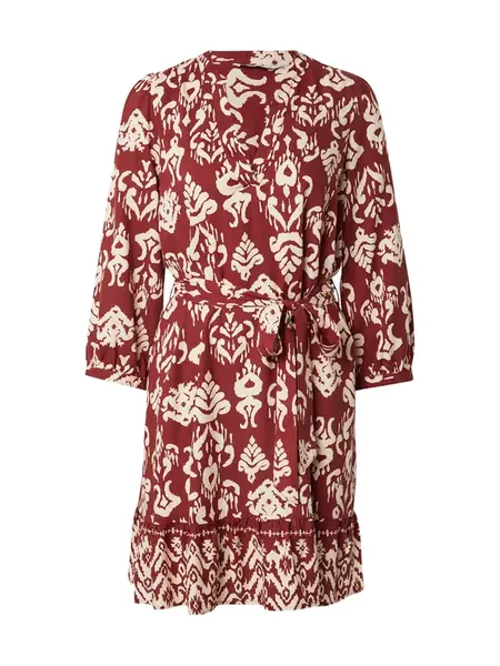 ONLY Šaty 'ONLANTONIA'  karmínovo červená / biela