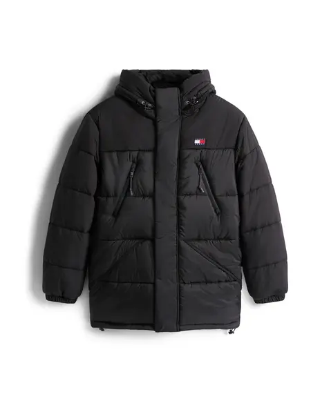 Tommy Jeans Zimná bunda  čierna