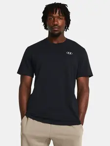 Under Armour Tričko UA HW LC PATCH SS-BLK - Pánské