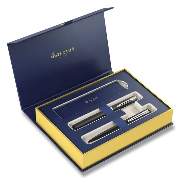 Waterman Allure Black - sada plnicí pero a kuličkové pero