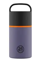 Termoláhev 24bottles Spin 480ml Dusk fialová barva, Spin.480.Dusk