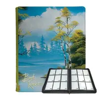 Album na karty UltraPro 9-Pocket Zippered Pro-Binder - Bob Ross Lakeside Path