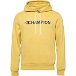 Champion HOODED Pánska mikina, žltá, veľkosť