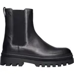 Calvin Klein LUGGED CHELSEA BOOT HIGH LTH Pánska členková obuv, čierna, veľkosť