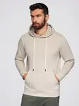 Ombre Men's BASIC kangaroo hooded sweatshirt
