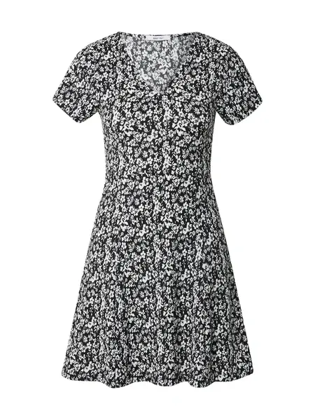 ABOUT YOU Šaty 'Cornelia'  tmavomodrá / biela