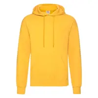 Żółta bluza męska Hooded Sweat Fruit of the Loom