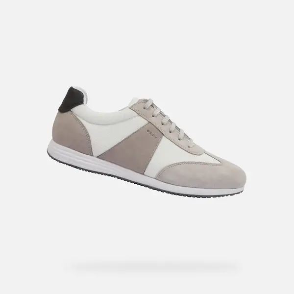 White men's sneakers Geox Arthien - Men's
