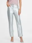 Silver women's straight fit trousers ORSAY - Women's