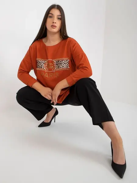 Blouse-VI-BZ-2901.49P-dark orange