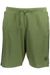 GIAN MARCO VENTURI MEN'S GREEN SHORTS