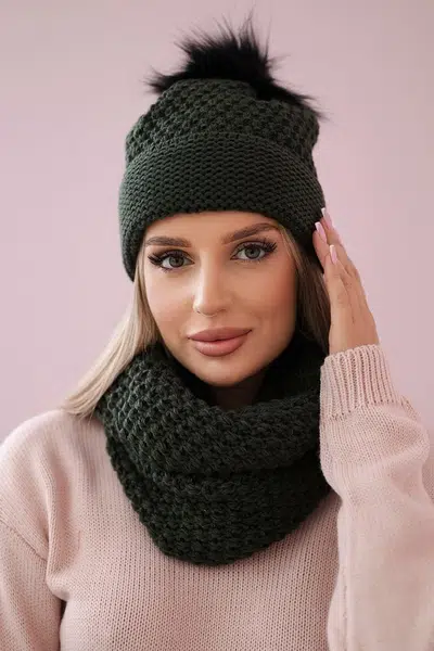 Women's set khaki