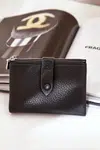 marka niezdefiniowana Eko kožená dámska peňaženka čierna Bronica