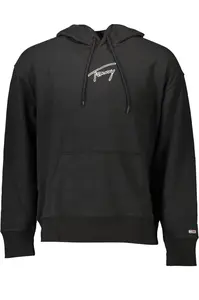 Čierna mikina Tommy Hilfiger s kapucňou