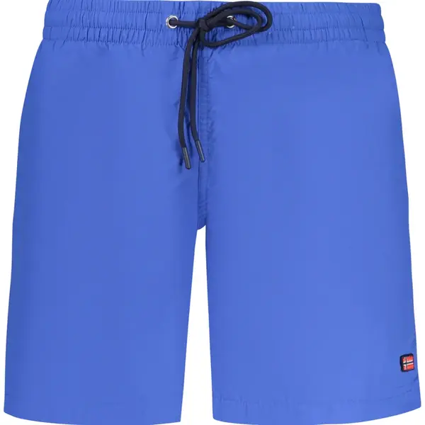 Modré pánske kúpacie kraťasy