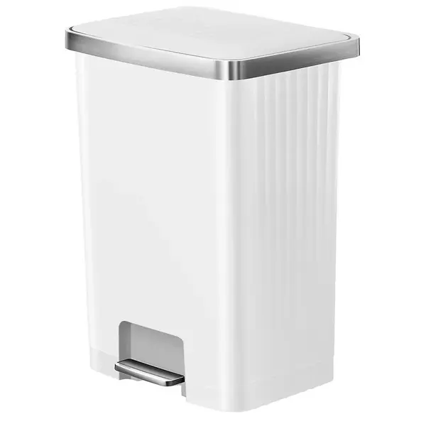 Odpadkový koš Eko Hanna 70l bílý 638870