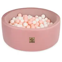 Bazén pre deti 90x30 cm Velvet + 200 balónikov, pudrový