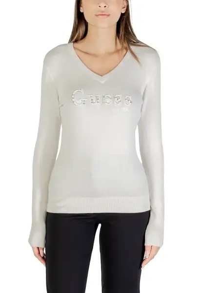 Guess dámský svetr s výstřihem do V