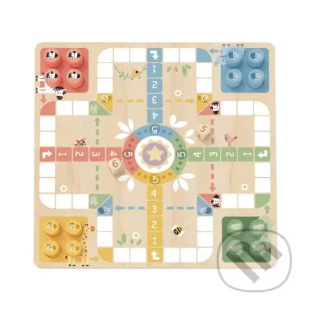 2v1: Človeče, nehnevaj sa!, Hady a rebríky (Pastel)