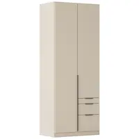 Rauch Möbel ŠATNÍ SKŘÍŇ S OTOČNÝMI DVEŘMI, šampaňská, 91/229/54 cm