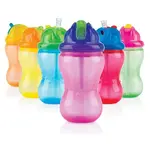 Hrnek netekoucí s měkkou skříňovou brčkem a regulovatelným průtokem 360ml, 12m +