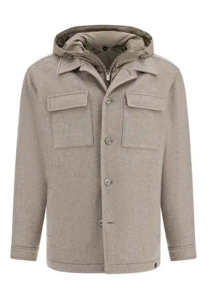 Boggi Milano Prechodná bunda  tmavošedá