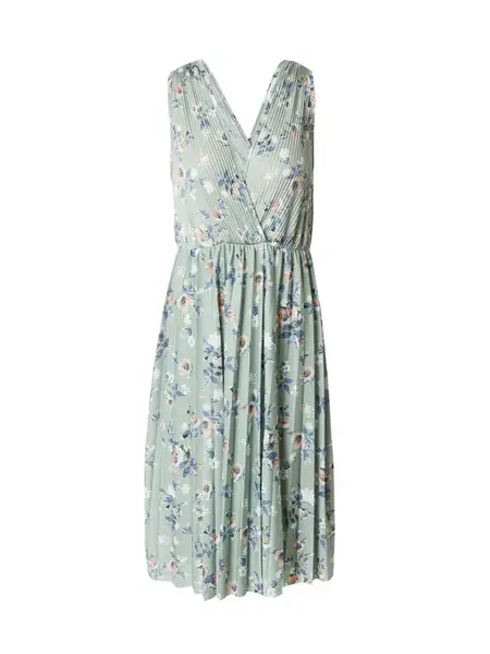 ABOUT YOU Šaty 'Lotta'  tmavomodrá / mätová / marhuľová / biela