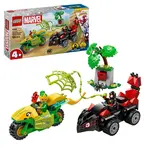 LEGO® Marvel 11198 Spin, Electro a naháňačka s dinosaurím vozidlom