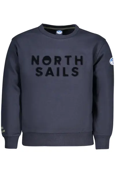 NORTH SAILS CHILDREN'S BLUE ZIP-UP SWEATSHIRT