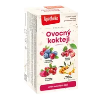 APOTHEKE Premier, ovocný koktail zmes čajov 5 x 4 vrecúšok