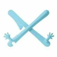 Držák na knihy - modrý (poškozená)