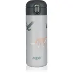 Zopa Thermo Bottle with Drinking Spout termoska s brčkem Mountains 400 ml
