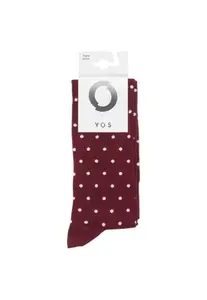 Pánské tečkované podkolenky